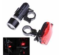 Compteur De Vitesse Pour Vélo Et 5 Led, Éclairage Avant Et Arrière Pour Vtt, Super Ensemble D'accessoires Pour Bicyclette