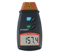 Compteur de vitesse professionnel pour une utilisation en atelier | LCD à 5 chiffres, hauteur des chiffres de 18 mm, affichage clair, valeurs précises, boîtier durable