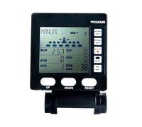 Compteur de vitesse réglable pour rameur, compteur de vitesse pour gym, maison, fitness, vélo, appareil facile à utiliser