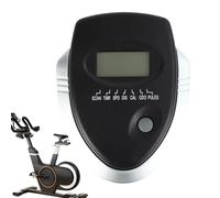 Compteur de vitesse sans fil avec affichage LED, compteur de vitesse multifonction pour vélo d'exercice, suivi de vélo pour mesurer la distance, la vitesse et le temps