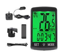 Compteur de vitesse sans fil pour vélo, compteur numérique imperméable et pour mesurer la vitesse et la performance sur les vélos, motocross, quad et scooters
