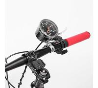 Compteur de Vitesse Vélo, Compteur Kilométrique, Cycloordinateur Mécanique avec Chronomètre, Compatible avec Les Vélos