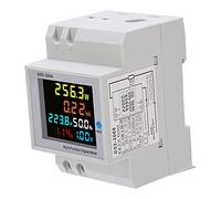 Compteur de Wattheure, D52-2066 Testeur de Compteur D'énergie électrique monophasé Numérique Domestique Type de Rail 220 V Écran LCD Wattmètre Tuer Compteur de Puissance Watt
