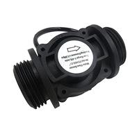 Compteur d'eau 1-60L/min - Capteur de contrôle - Interrupteur de taux de contrôle - Compteur de débitmètre - Tension CC 3,5-24 V