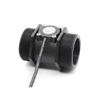 Compteur d'eau à Turbine Hall en plastique, 3.5-24Vdc G2 "YF-DN50, capteur de débit mesure sortie d'impulsion NPN, Unité de détection