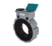 Compteur d'eau à ultrasons DN50-DN150 RS485 Débitmètre d'eau numérique IP68 Type sandwich Lectures précises(DN50)