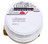 Compteur d'eau chaude Allmess - Débit nominal Qn 1,5 - Longueur : 80 mm - Évaluation 2020 valable jusqu'à 2025 - Compteur d'eau chaud