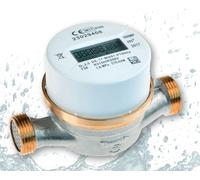 Compteur d'eau d'appartement électronique Qn 2,5 - 3/4" x 130 mm - étalonnage à chaud 2025