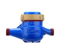 Compteur D'eau DIN15 For La Location À Domicile Compteur D'eau Du Robinet De Type Sec Compteur D'eau Numérique De Type Rotor Avec Connecteur En Cuivre,Mesures précises