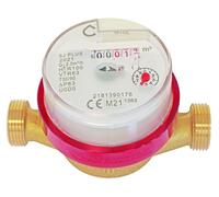 Compteur d'eau divisionnaire jet unique eau chaude calibre 15 m 3/4 - SOMATHERM - 104510508