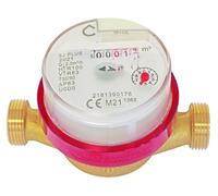 Compteur d'eau divisionnaire jet unique eau chaude calibre 20 m 1 - SOMATHERM - 104510511