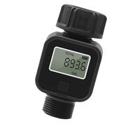 Compteur d'eau - Gauge de Corps en Laiton, comptoir à débit précis | Registre de Cadran mécanique avec Lecture Claire, Dispositif d'utilité Durable pour l'irrigation du Jardin Appartement résidentiel