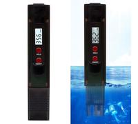 Compteur d'eau numérique de haute précision, testeur de qualité de l'eau, testeur d'eau portable 0-9999 ppm, testeur de pH, appareil de test d'eau