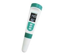 Compteur d'eau numérique multi-paramètres avec invite vocale auto-calibrage pour les tests en plein air et en mer, inspecteur d'eau ABS permanent