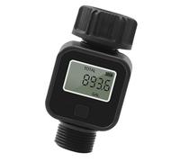 Compteur d'eau pour Tuyau d'arrosage - Affichage Numérique Précision 4 Modes | Compteur de débit en gallons litres | Usage extérieur pelouse terrasse Cour Camping-Car Bassin arrosage Jardinage