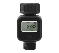 Compteur d'eau pour Tuyau d'arrosage | Moniteur étanche 4 Modes,Compteur de débit en gallons litres | Usage extérieur pelouse terrasse Cour Camping-Car Bassin arrosage Jardinage