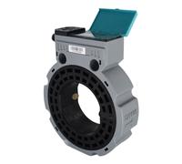 Compteur d'eau ultrasonique, connexion à bride, DN50mm, DN65, DN80, DN100, IP68, débitmètre numérique,Construction durable(DN100)