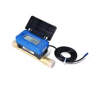 Compteur d'eau ultrasonique intelligent sans fil, débitmètre numérique à transmission à distance RS485 for l'irrigation agricole Faible Répétabilité(DN15)