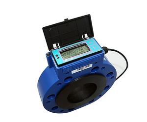 Compteur d'eau ultrasonique Sandwich numérique DN80, débitmètre for l'irrigation agricole avec Protection IP68 RS485 et Mbus(DN100)