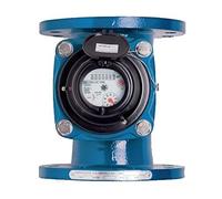 Compteur d'eau Woltmann WI 2" DN50 pour arrosage / Certificat d'homologation C.E.E Connexion par bride / Diamètre de passage d'eau 50 mm / Pouces 2" / Débit maximum 30 m3/h