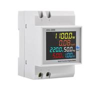 Compteur d'électricité numérique AC 40-300 V 100 A, compteur d'énergie monophasé 6 en 1, ampèremètre, voltmètre, consommation électrique américaine