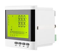 Compteur d'électricité Programmable triphasé Multifonction, Ampèremètre Numérique à LED, Voltmètre, 12 X 11 X 10, Compteur D'énergie triphasé, WiFi, équipement de Mesure de Pince triphasé