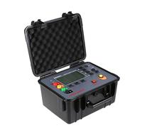 Compteur d'électricité, Résistivité du sol à la terre testeur de résistance 0. 0ΩM-9999KΩM Résistance Tester 0Ω-30.00KΩ numérique quatre fils ES3001