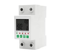 Compteur d'énergie 2P 63A, wattmètre, protection contre les surtensions et fuites