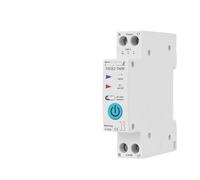 Compteur d'énergie à commutation 63A 1P + N, mesure des kilowattheures, surveillance du disjoncteur, minuterie, relais(TWM Metering,50A)