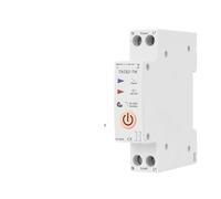 Compteur d'énergie à commutation 63A 1P + N, mesure des kilowattheures, surveillance du disjoncteur, minuterie, relais(TW No metering,16A)