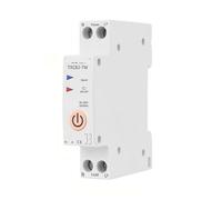 Compteur d'énergie à découpage non mesuré 63A 1P + N, surveillance des kilowatts-heures, disjoncteur, minuterie, relais 110VAC 230VAC, TXCB2-TW(63A)