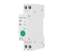 Compteur d'énergie à découpage TXCB2-VAP 63A 1P + N, mesure des kilowatts-heures, surveillance du disjoncteur, minuterie, relais 110VAC 230VAC(40A)