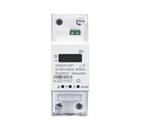 Compteur d'énergie bidirectionnel 1P+N 65A, minuterie, moniteur de consommation d'énergie, compteur kWh, wattmètre