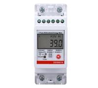 Compteur D'énergie Bidirectionnel monophasé, Montage sur Rail DIN Comm AC230V 5A, Surveillance en Temps Réel pour Système PV