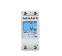 Compteur d'énergie bidirectionnel multifonction 230V, 100a, réinitialisation zéro Kwh Sola PV, tension d'alimentation, fréquence actuelle, Communication RS485(DDS665-Switch)