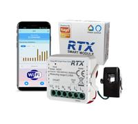 Compteur d'énergie - Compteur de tension avec transformateur 80A WiFi Tuya