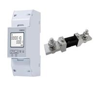 Compteur d'énergie DCM230-2 9-40V DC, alimentation multifonction, mesure bidirectionnelle, écran LCD, Rail Din(Meter and 200A-75mV)