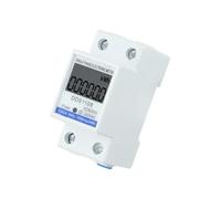 Compteur d'énergie électrique monophasé LCD, 1 pièce, KWH AC, Watt-heure numérique, 220V, 60a, tension, courant, consommation d'énergie