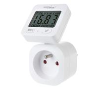 GreenBlue Compteur d'énergie GB615 – Wattmètre 16A max 3680W, mémoire secondaire (prise E française)