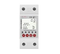 Compteur d'énergie intelligent 2P 63A 230V, puissance, kilowattheure, fuite, sur et sous-tension, protecteur, relais, équipement, interrupteur, disjoncteur(EAMPDW-TY-63-S)