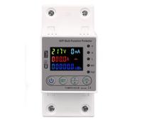 Compteur d'énergie intelligent 63A 80A, interrupteur de mesure, minuterie, disjoncteur, 1 pièce(63A)