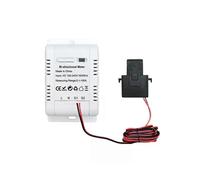 Compteur d'énergie intelligent bidirectionnel Tuya 150 A avec pince CT, application solaire photovoltaïque