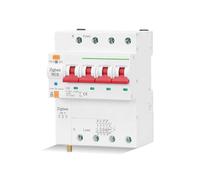 Compteur d'énergie intelligent Kwh Mesure Disjoncteur de surveillance Relais de minuterie avec protection contre les fuites 63A 80A(4P)
