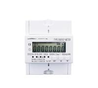 Compteur d'énergie intelligent monophasé 60A 90-300V, surveillance des kilowatts-heures, minuterie de disjoncteur avec protection de tension et de courant 485