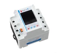 Compteur d'énergie intelligent Tuya WiFi 3 phases avec protection contre les surtensions, compteur d'énergie bidirectionnel 100 A pour installations PV, écran LCD, rail DIN