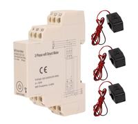 Compteur d'énergie intelligent WiFi 0-100A, 3 phases, télécommande, avec capteurs de courant, surveillance par application, pour maison, bureau, usine