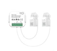 Compteur d'énergie intelligent WiFi, compatible avec pour Tuya Smart 1 voie 2 voies WiFi compteur d'énergie bidirectionnel avec pince 80 A moniteurs d'alimentation (2CT)