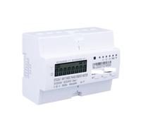 Compteur d'énergie intelligent WIFI sur Rail Din, 3 phases, minuterie, moniteur de consommation d'énergie, kWh, wattmètre, 3x120V, 3x220V, 3x230V, 50/60Hz(60A)