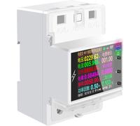 Compteur d'énergie intelligent WiFi, surveillance du courant 0-100A, écran LCD, AT4P