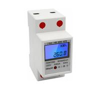 Compteur d'énergie monophasé avec échantillonnage numérique avancé, mesure précise, facteur de puissance réinitialisable pour usage domestique